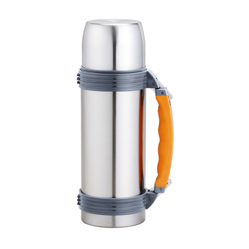 Classic Stainless Steel Vacuum Travel Bottle with Handle