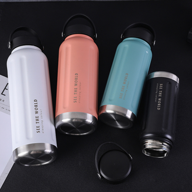 Portable Outdoor Stainless Steel Leak-Proof Sports Bottle