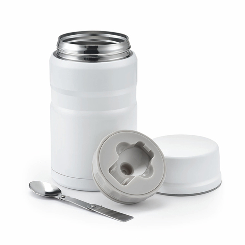 Large Capacity Portable Stainless Steel Food Jar