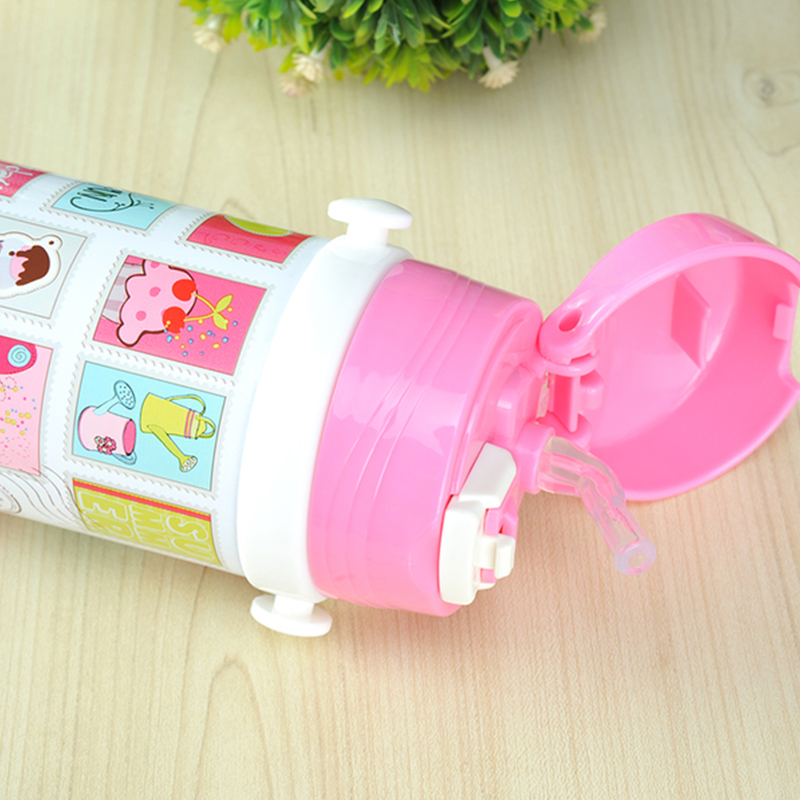 Cute Kids BPA-Free Vacuum Insulated Thermos Flask