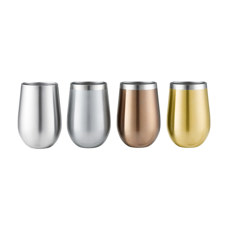 350ml Stainless Steel Beer Cup Metal Drinking Mug