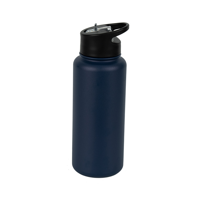 Portable Handle Sports Vacuum Insulated Water Bottle