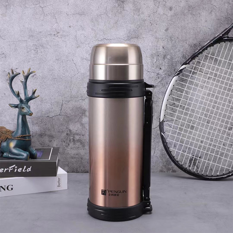 Large Capacity Thermos Flask With Cover And Handle