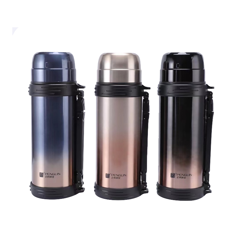 Large Capacity Thermos Flask With Cover And Handle